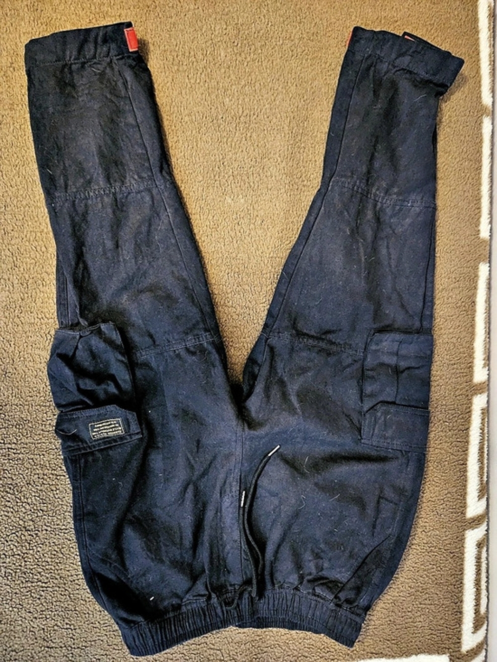 JAA Boy's Cargo Pants in Black